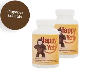 Happy Yeti 2 doboz ingyen szállítással