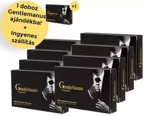 Gentlemanus 8+1 doboz